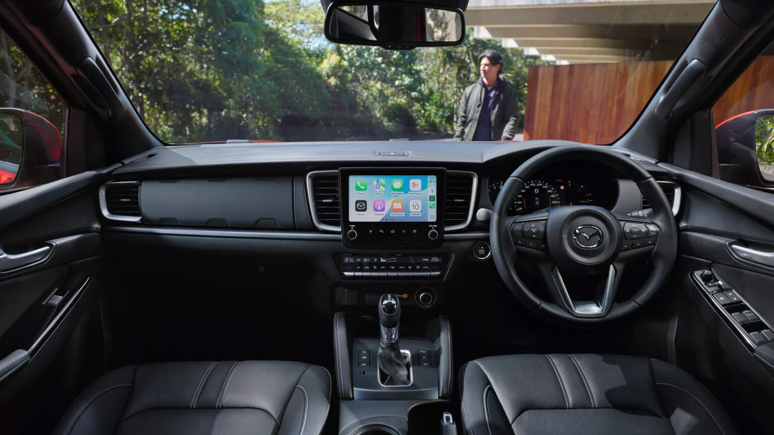 Interior of the 2025 Mazda BT-50