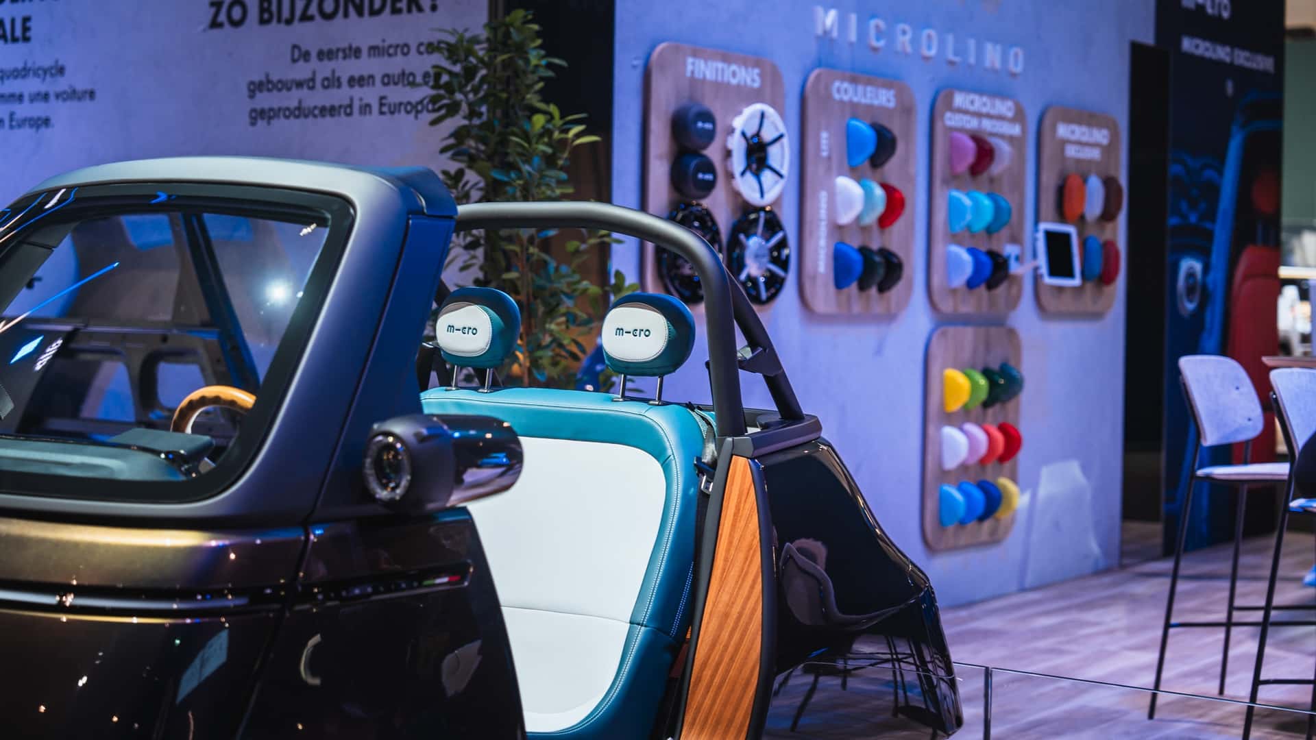 Microlino Spider на Brussels Motor Show 2025 - вид 2