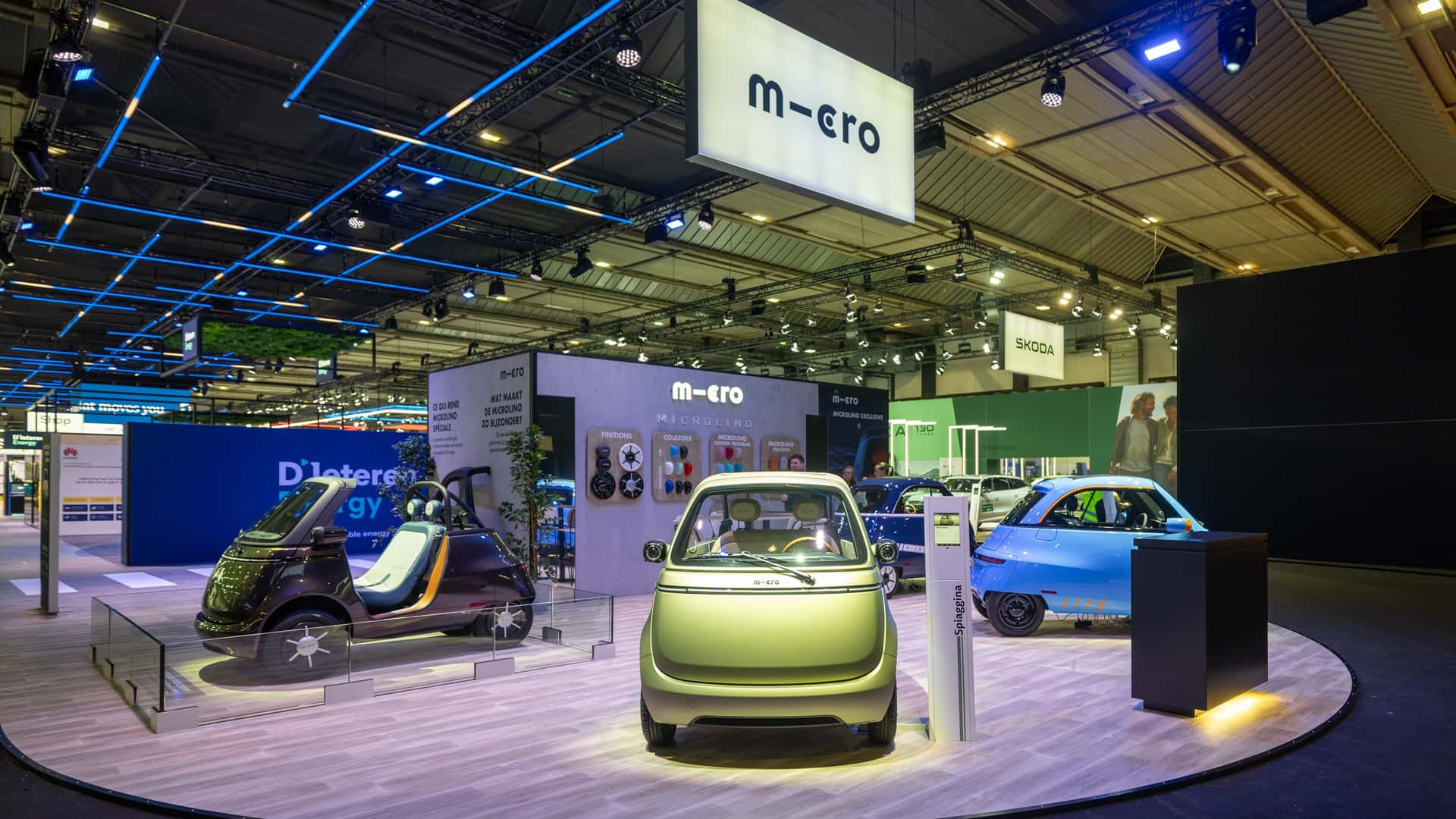 Microlino Spider на Brussels Motor Show 2025 - вид 3