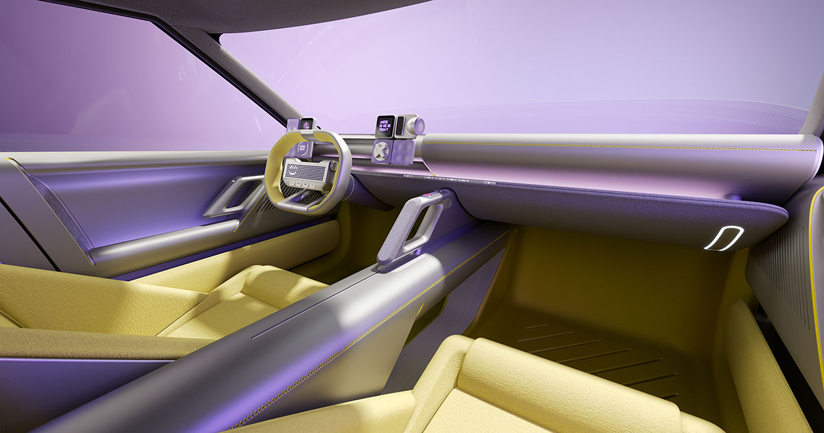 Hyundai Concept Three внутрішній дизайн
