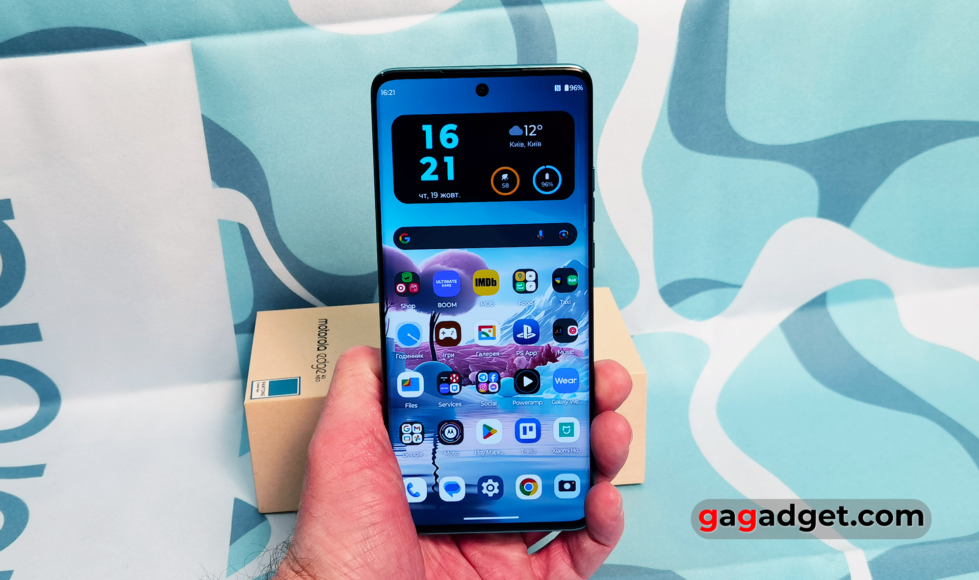 огляд Edge 40 Neo: зовнішній вигляд