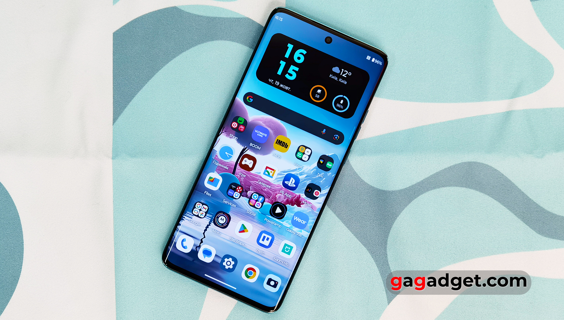 Edge 40 Neo: вигляд блоку камер