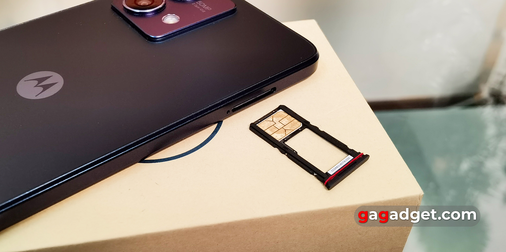 Design du Motorola Moto G84