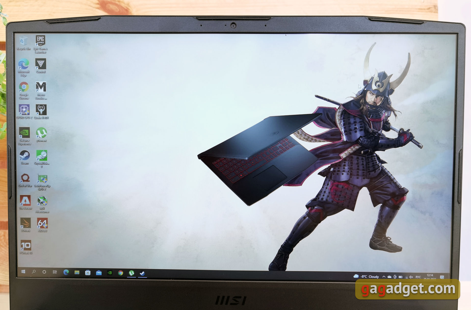 Огляд MSI Katana GF66 11UD: практична зброя для віртуального самурая-23