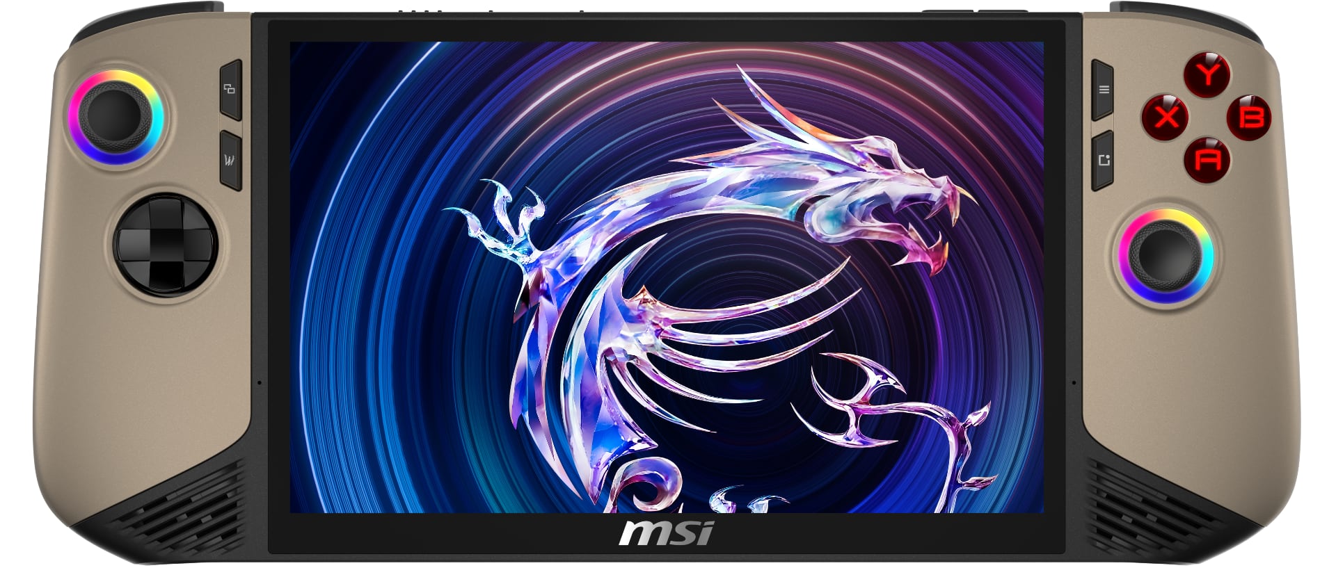 Зовнішній вигляд MSI Claw 8 AI+