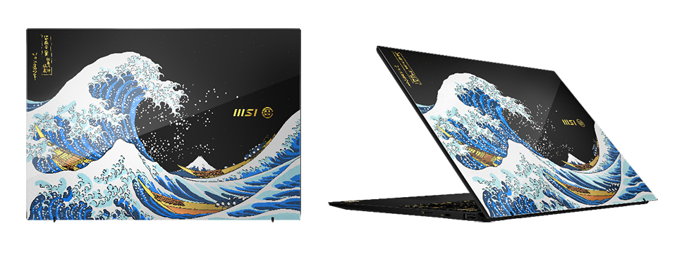 Ноутбук MSI Prestige 13 AI+ Ukiyo-e Edition з унікальним дизайном