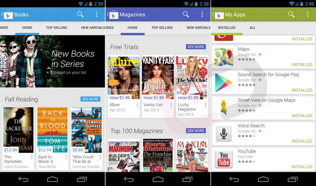Google Play ожидает масштабный редизайн (скриншоты и видео)-2 Google Play ожидает масштабный редизайн (скриншоты и видео)-2