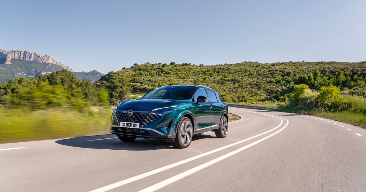 Nissan Qashqai testing
