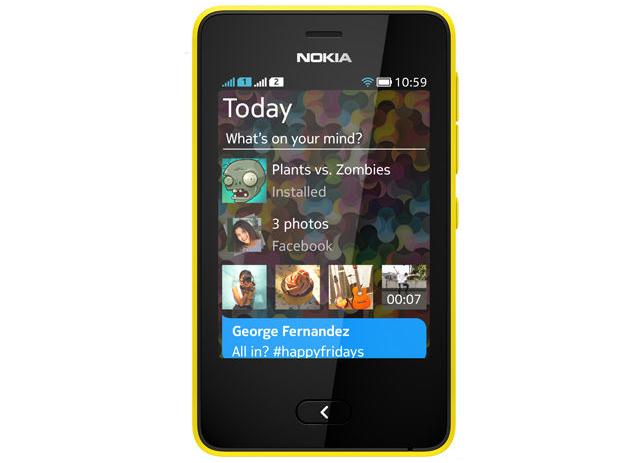 Бюджетный сенсорный телефон Nokia Asha 501