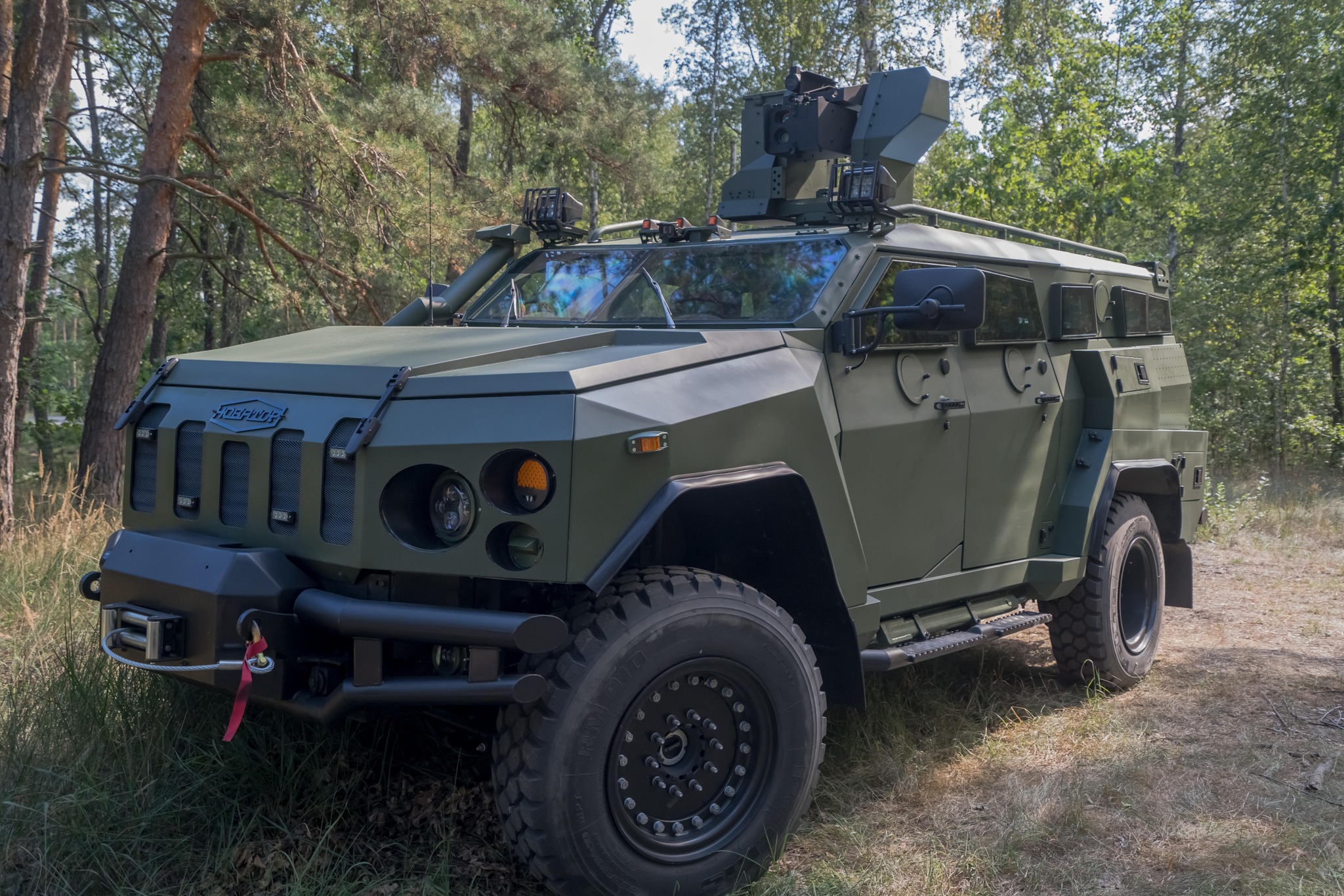 Украинский бронеавтомобиль 'Новатор'. Иллюстрация: Украинская бронетехника