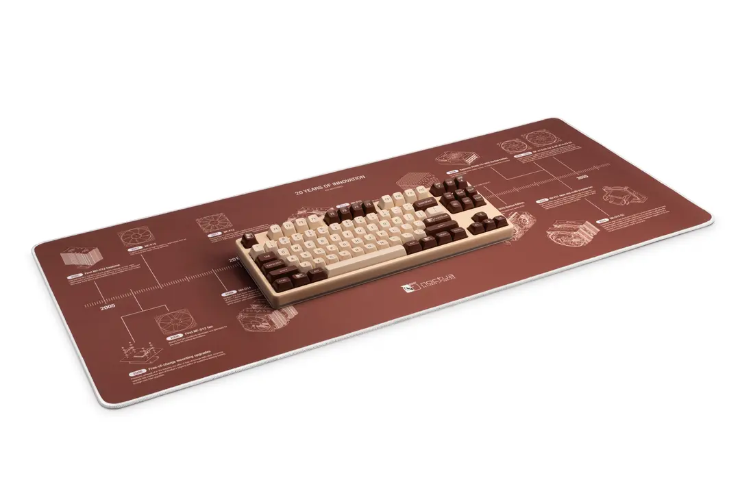 Gaming with Noctua NP-DM3 mat