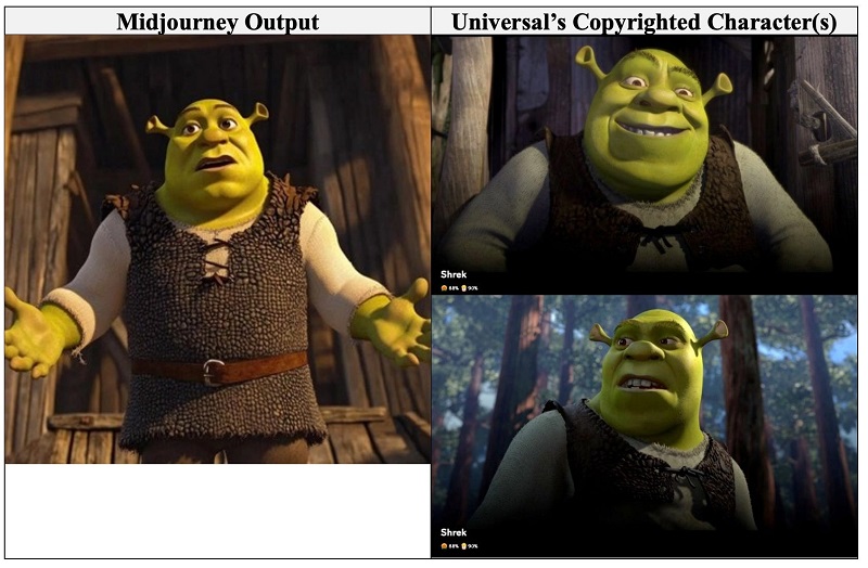 Picture with copied content