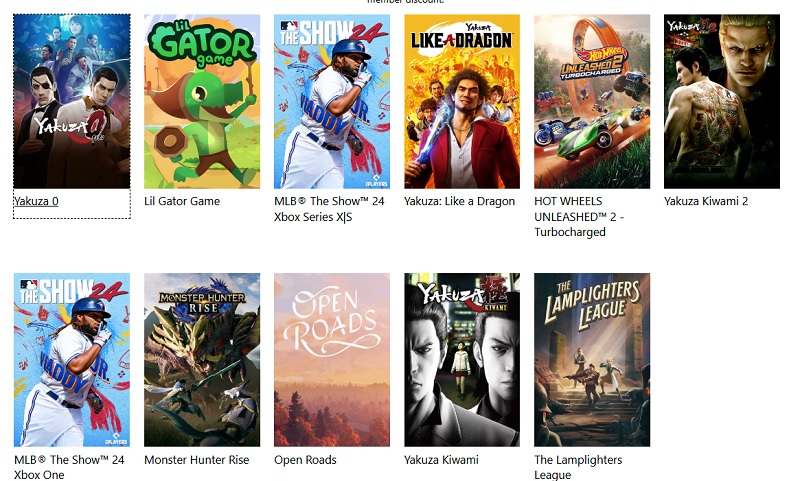 A screenshot of the Xbox Wire page