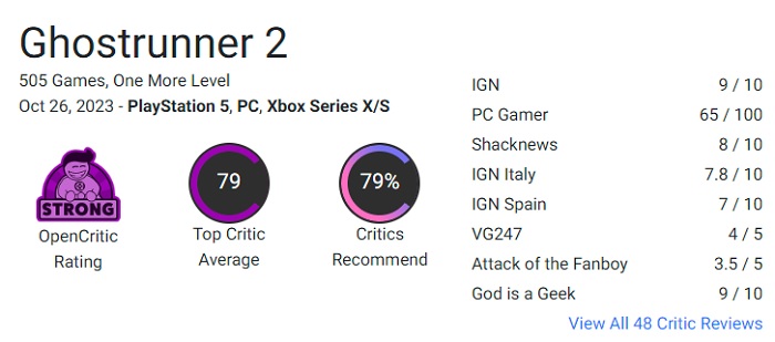 Almost perfect sequel: critics have praised cyberpunk action game Ghostrunner 2 and praised the game for its high difficulty and addictive gameplay-3