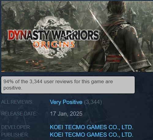 Скриншот из игры Dynasty Warriors: Origins