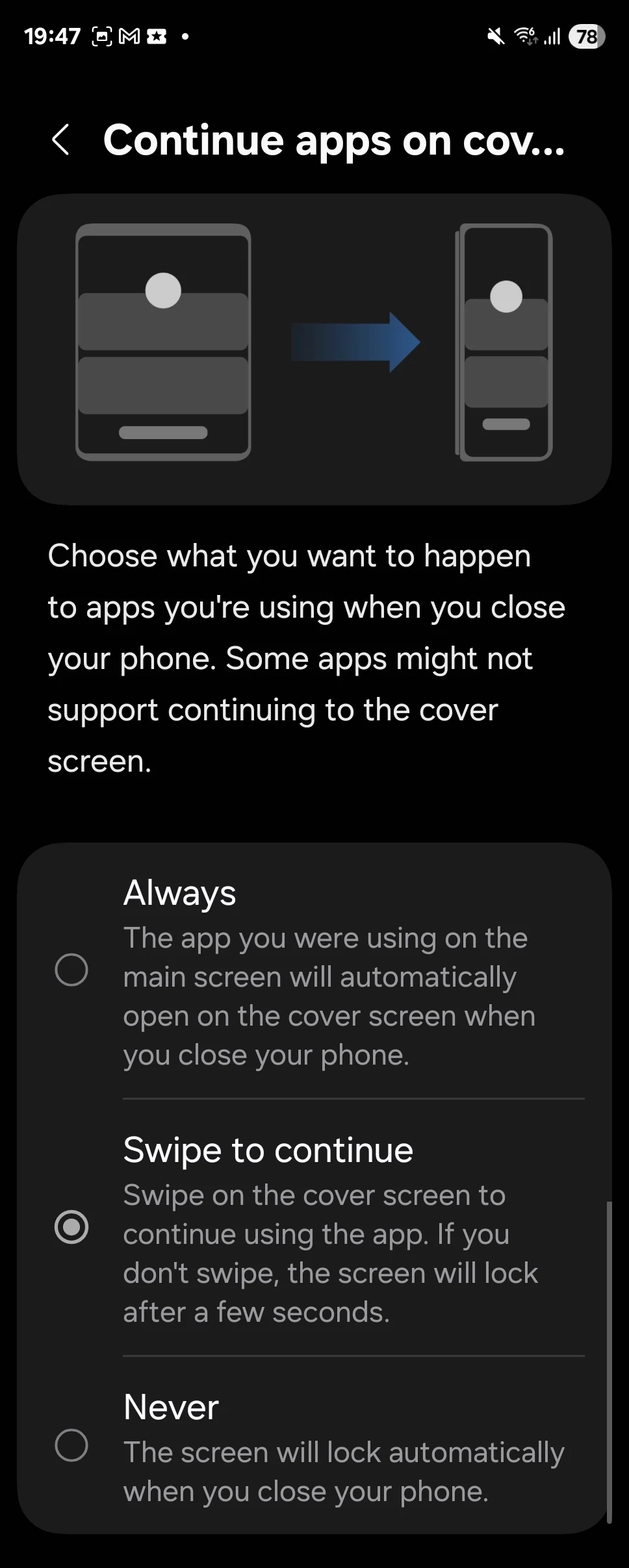 Оновлений функціонал додатка App Continuity