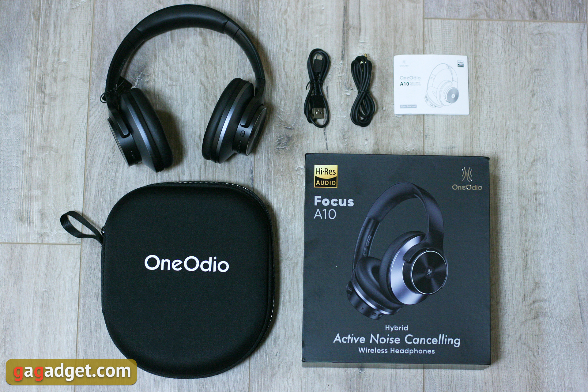 Le maître du son transparent : les écouteurs fermés OneOdio A10 Hybrid Noise Cancelling