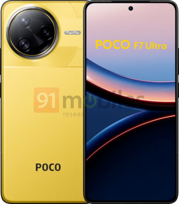 Poco F7 Ultra in colour