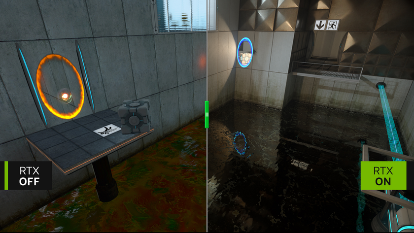 NVIDIA a annoncé la configuration requise pour Portal avec RTX et a annoncé que le remaster sera disponible sur Steam le 8 décembre.-4