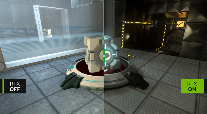 NVIDIA a annoncé la configuration requise pour Portal avec RTX et a annoncé que le remaster sera disponible sur Steam le 8 décembre.-5