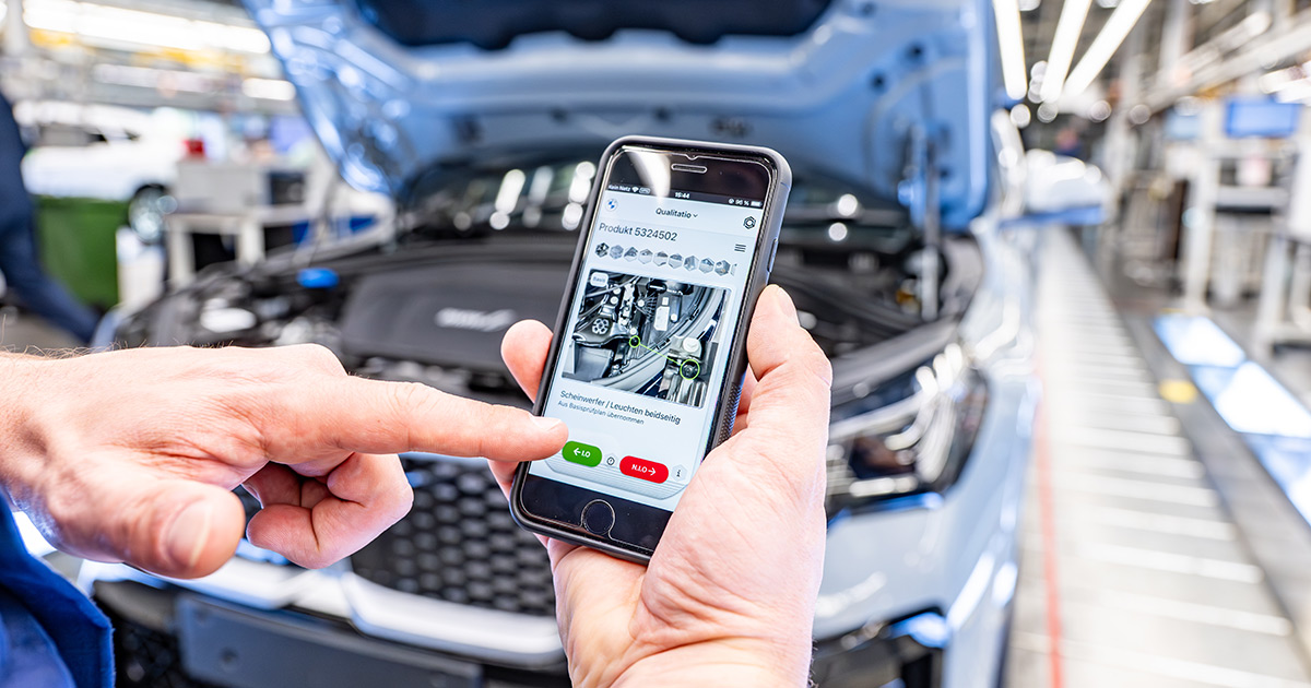 Demonstration of the GenAI4Q at a BMW Group plant