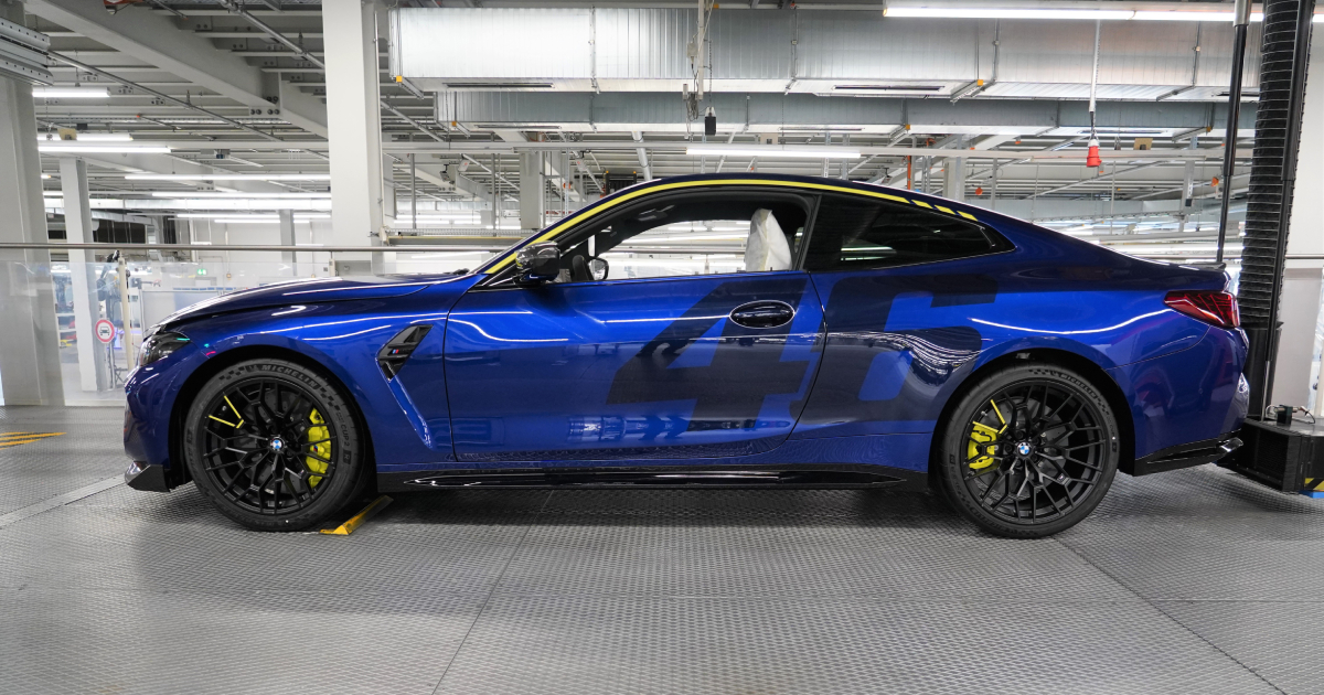 Intérieur de la BMW M4 CS Edition VR46