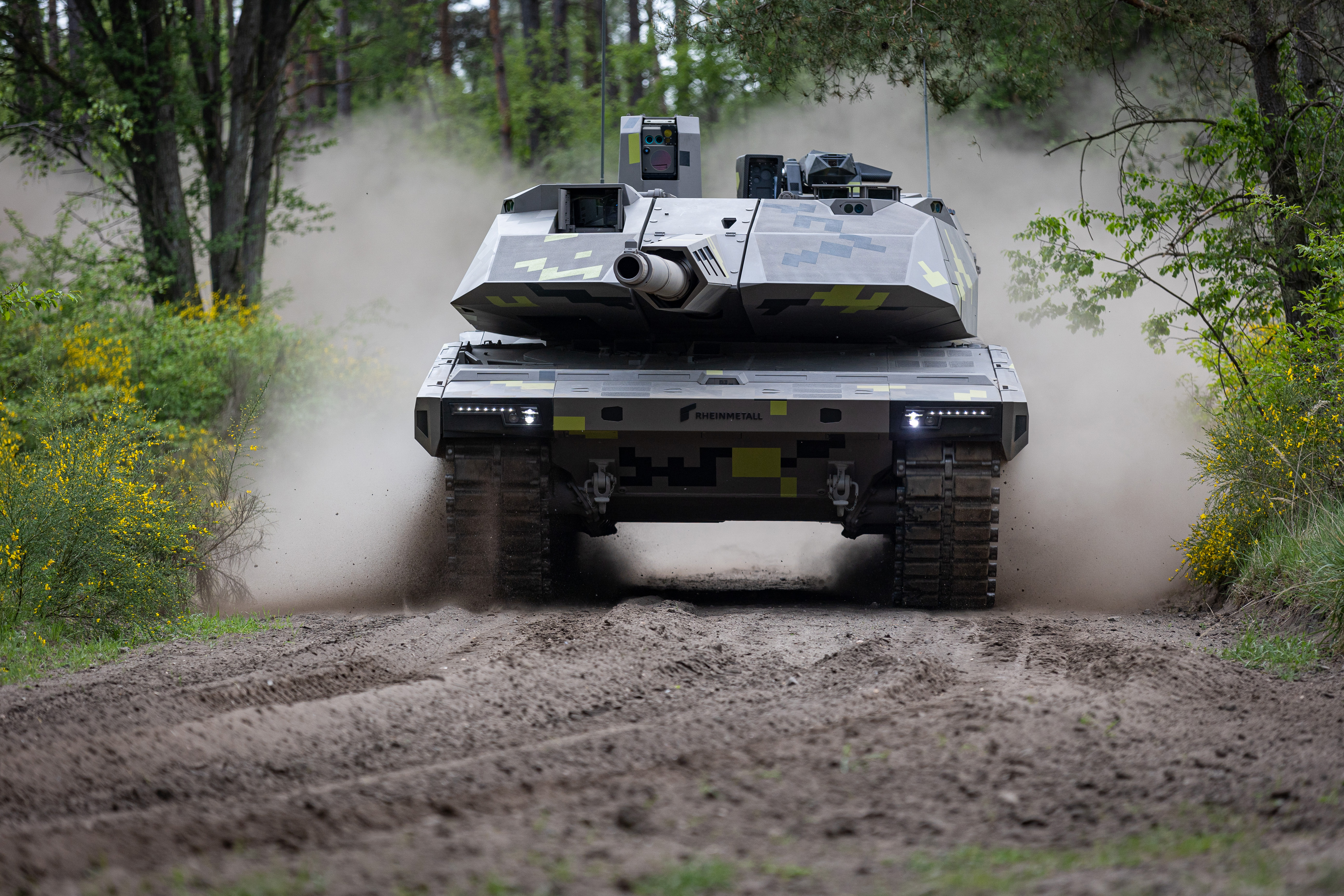 Танк Rheinmetall Panther KF51. Иллюстрация: Rheinmetall