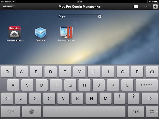 Записки маковода: обзор Parallels Access-5 Записки маковода: обзор Parallels Access-5