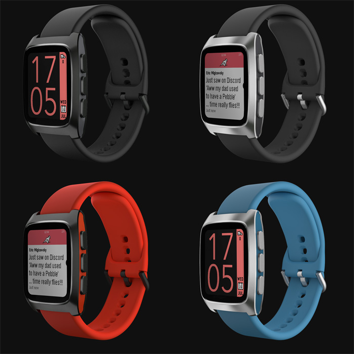 Pebble Time 2 - варіант із ремінцем