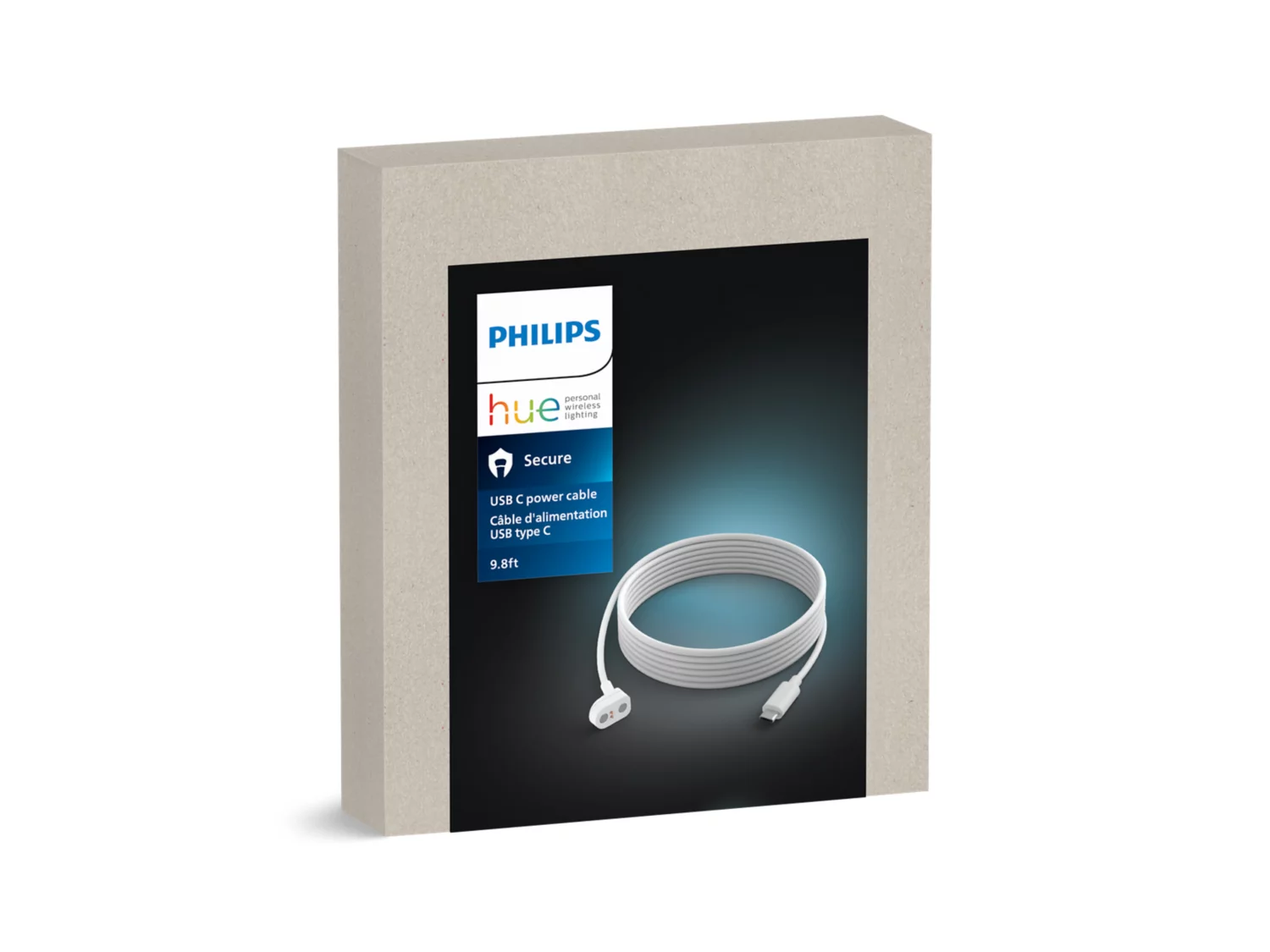 Запуск USB-C кабелю для камер Philips Hue Secure
