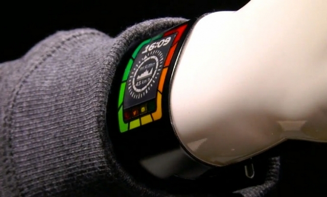 Plastic Logic показала сверхтонкие «умные» часы или раскрыла iWatch? Plastic Logic показала сверхтонкие «умные» часы или раскрыла iWatch?