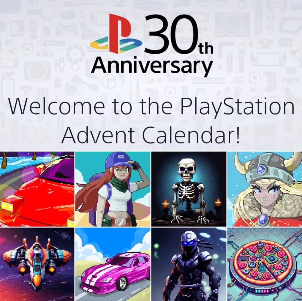 Приклад безкоштовного піксельного аватара PlayStation