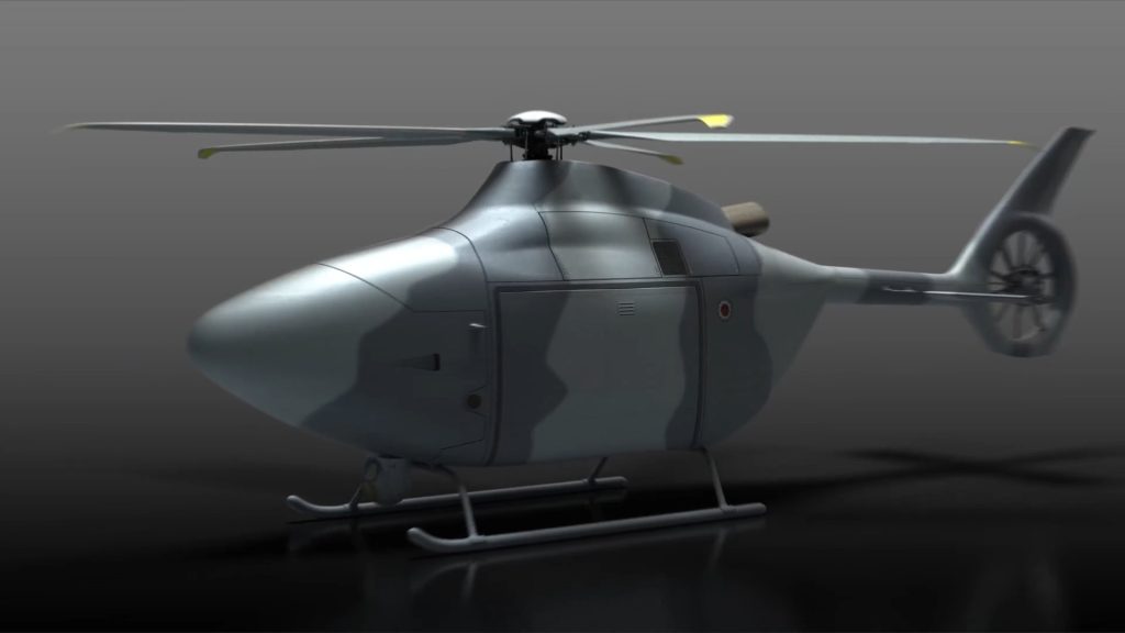 Le concept de drone Proteus