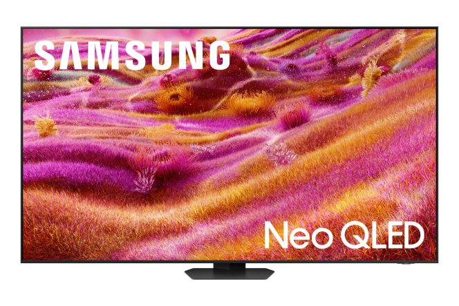 Front view of Samsung QN900F TV