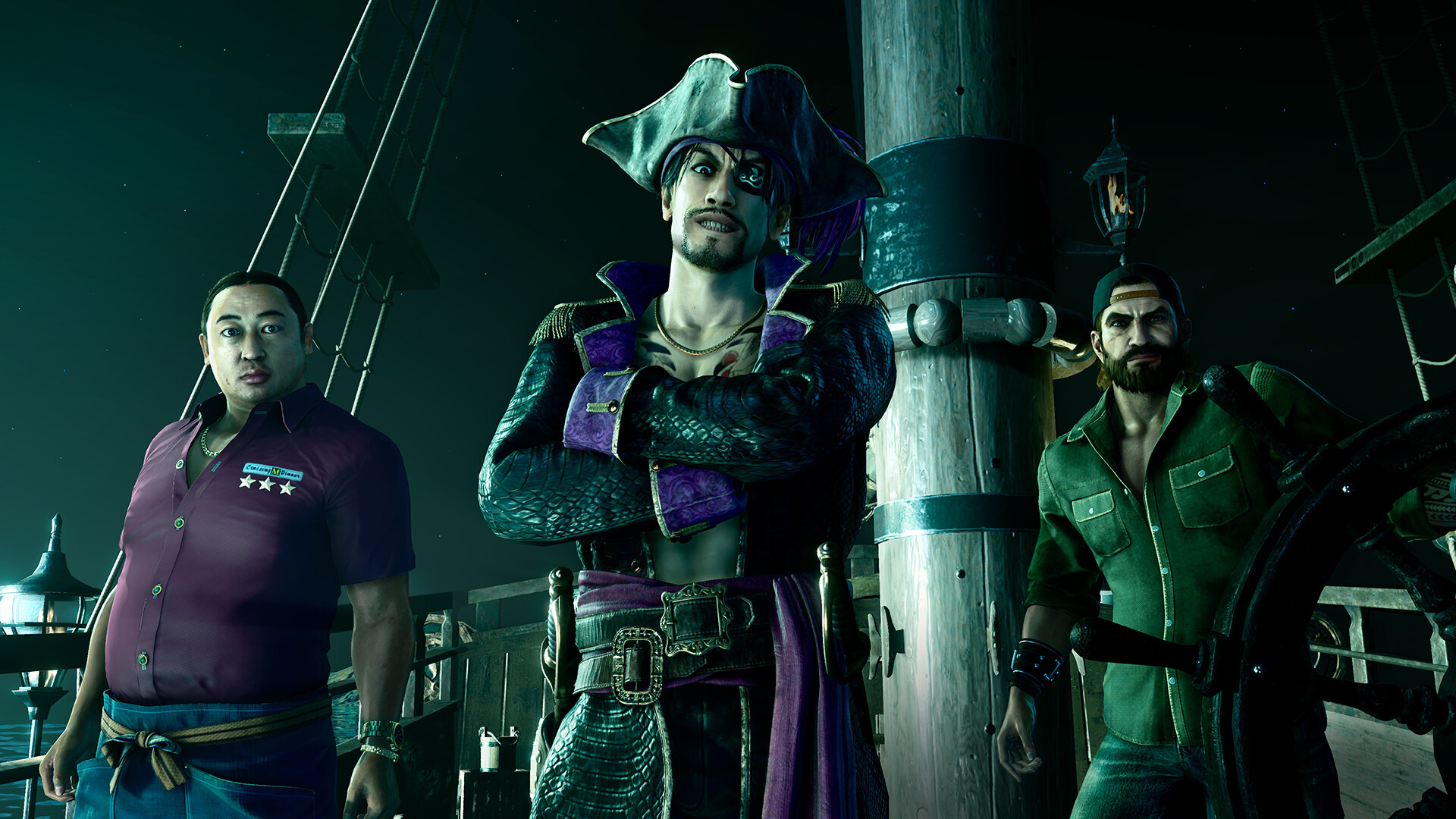 Ігровий процес в Like a Dragon: Pirate Yakuza in Hawaii
