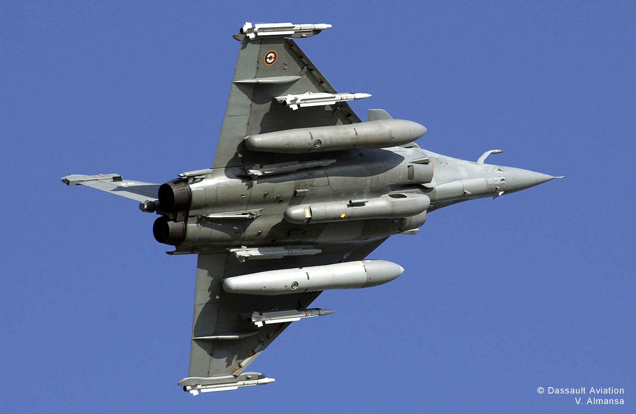 Обновленный Rafale F4-1, иллюстрация: Dassault Aviation