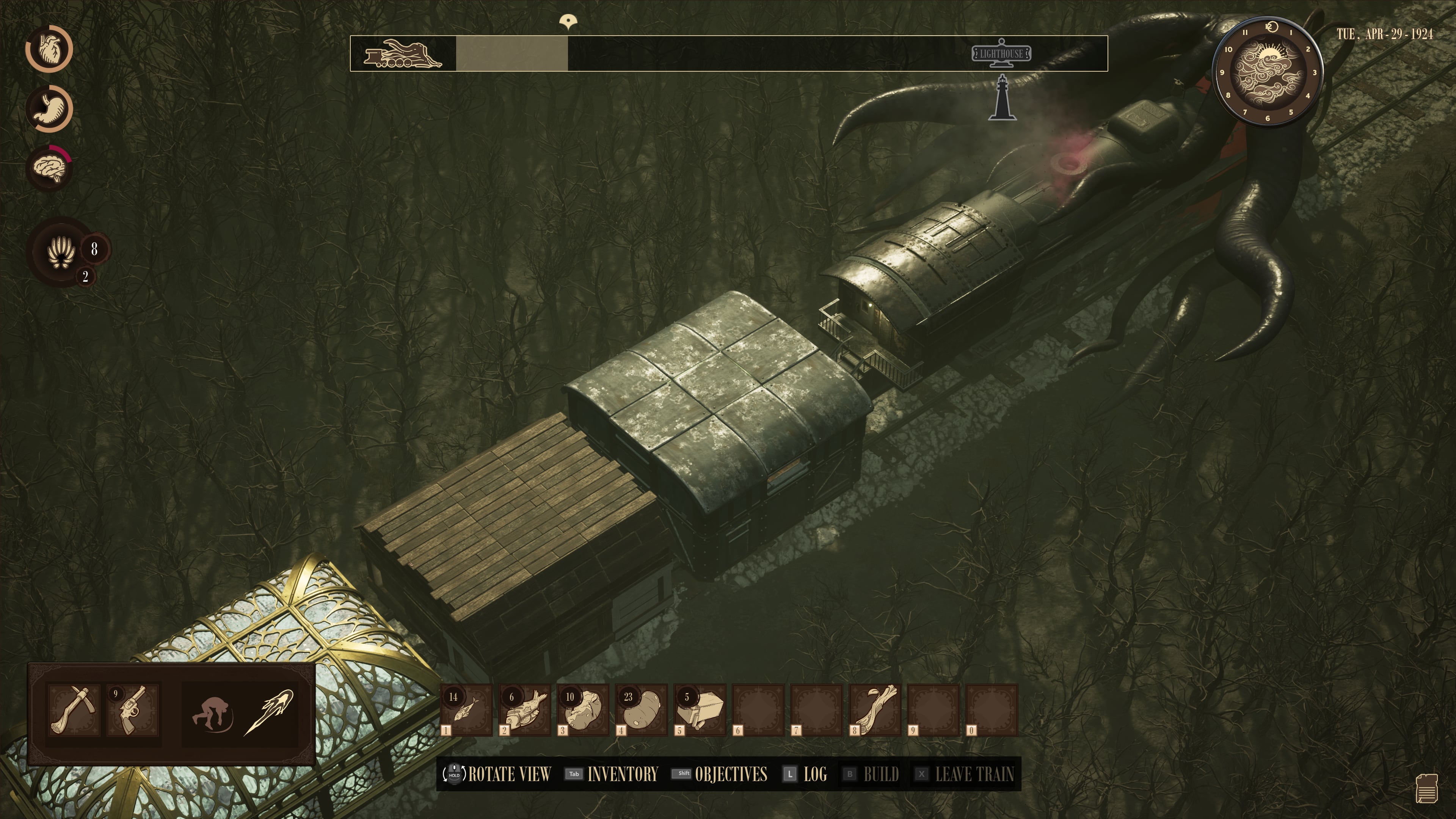 Train to RailGods of Hysterra