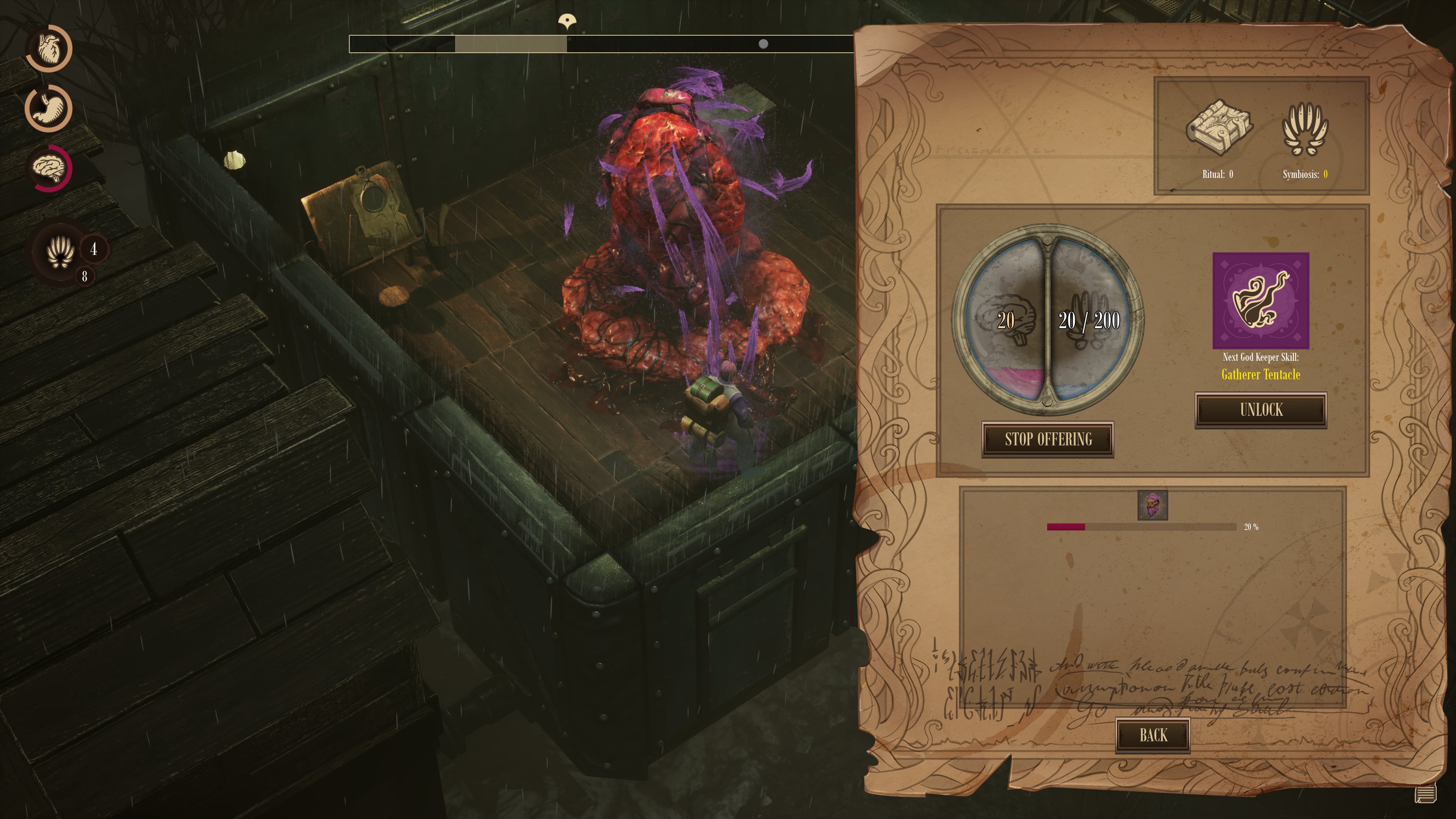 The creature from Lovecraft's nightmares