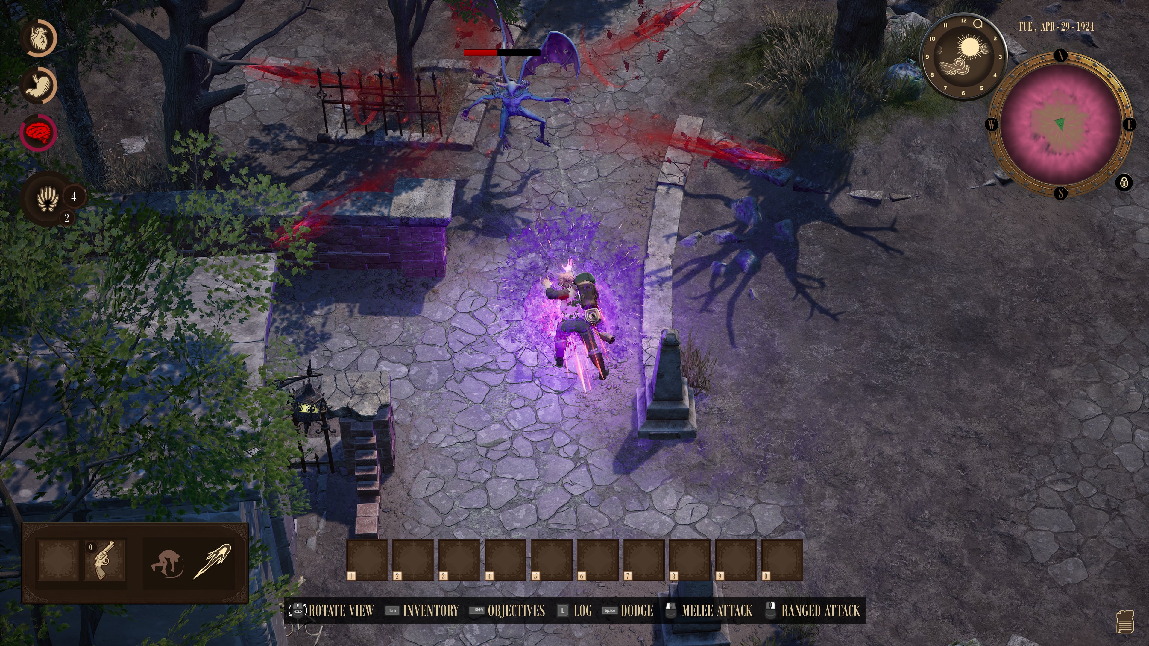 Where other weapons are powerless, magic is used
