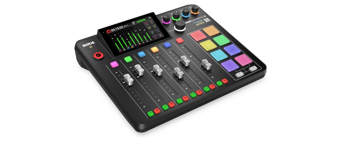 RODECaster Pro II Console de production podcast intégrée
