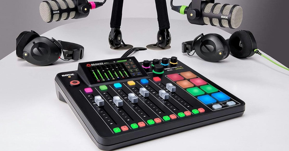 podcast audio mixer