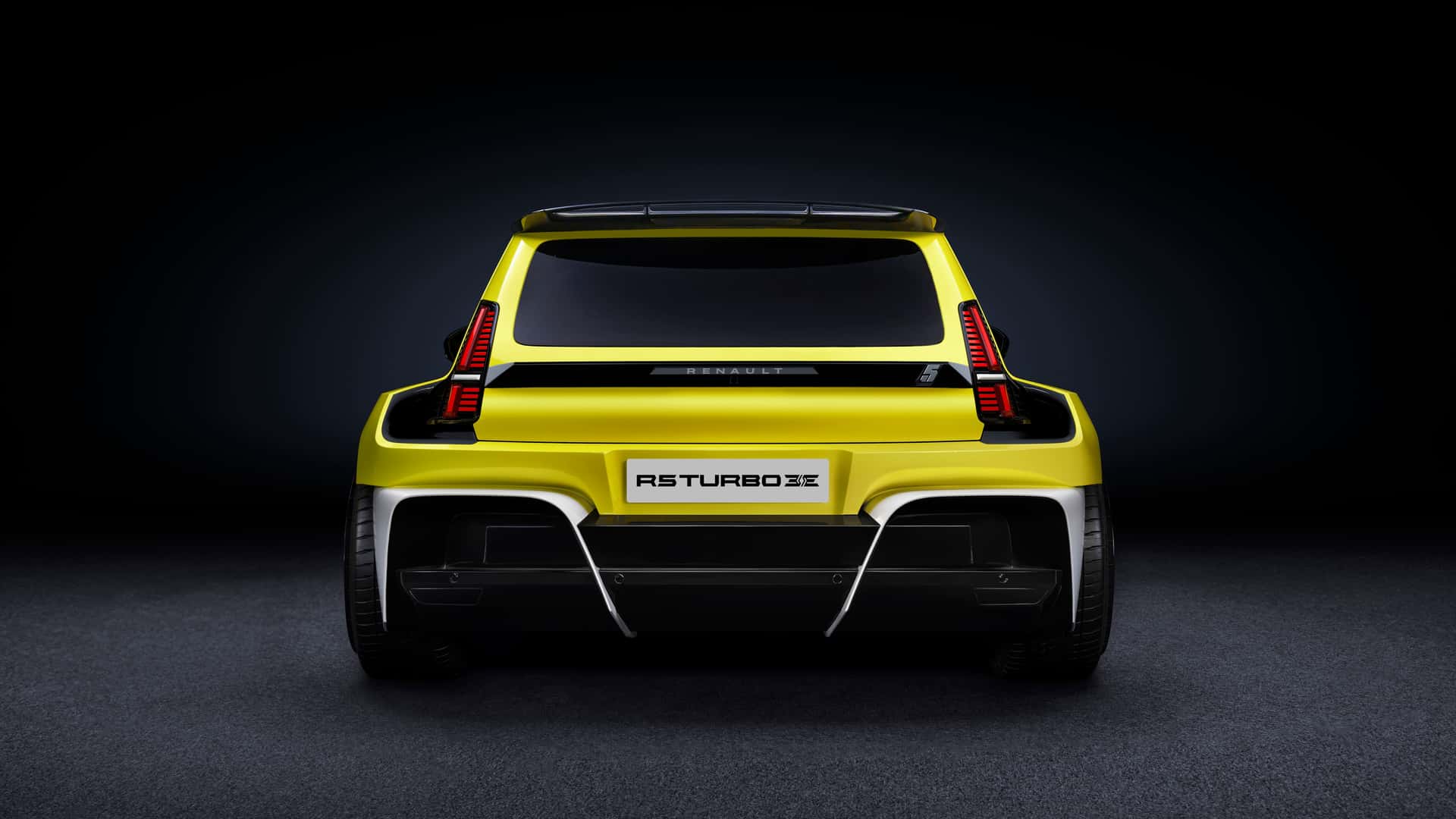Renault 5 Turbo 3E front view