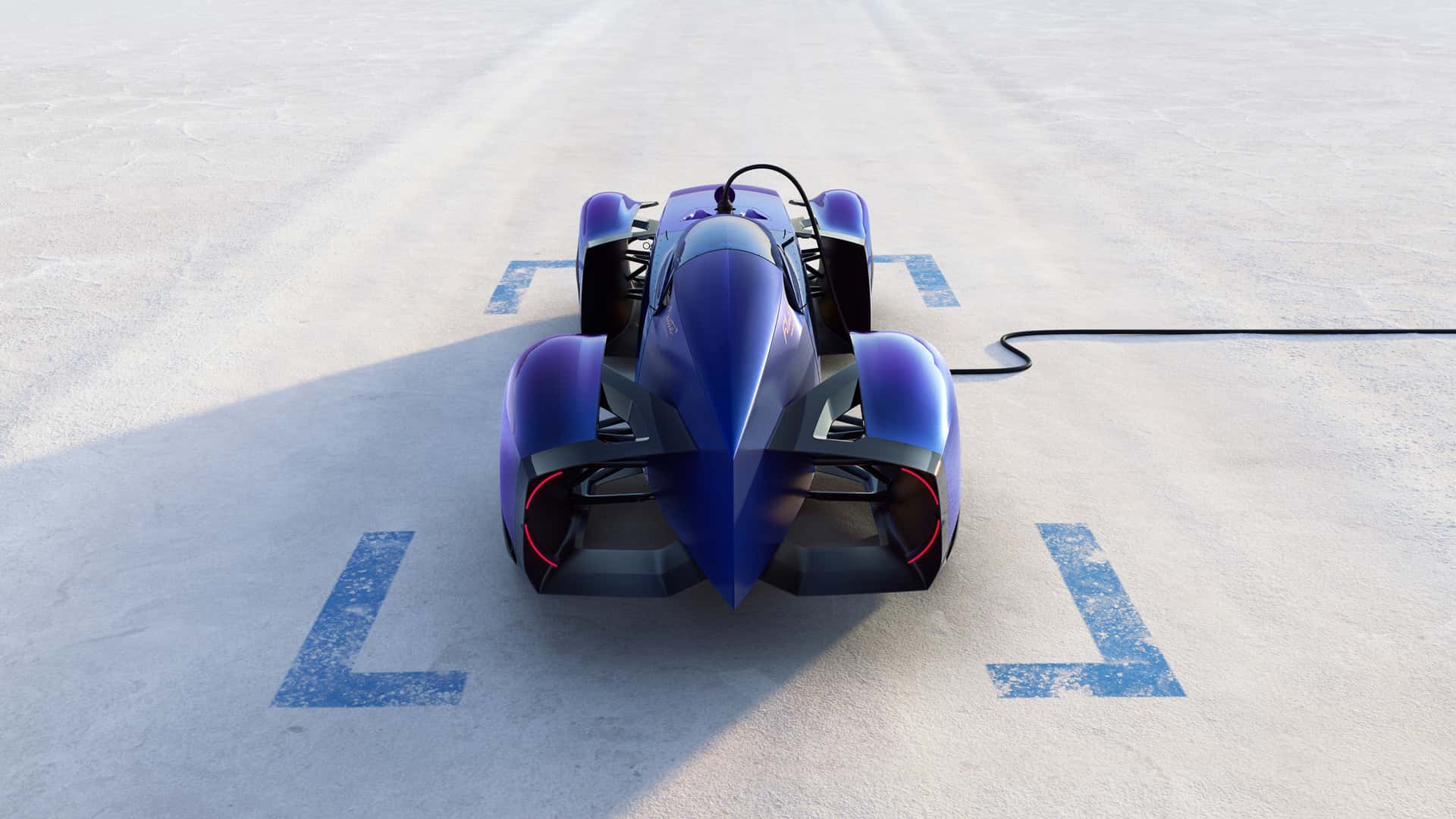 Фронтальний вигляд Renault Filante Record 2025