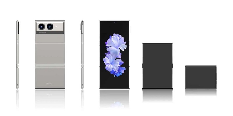 Zero Series Mini Tri-fold smartphone design by Infinix