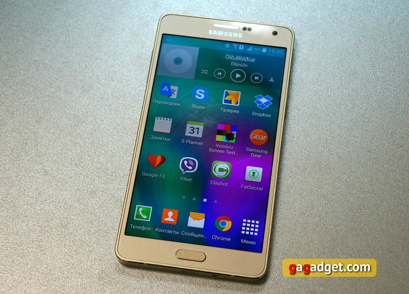 Обзор смартфона в металлическом корпусе Samsung Galaxy A7