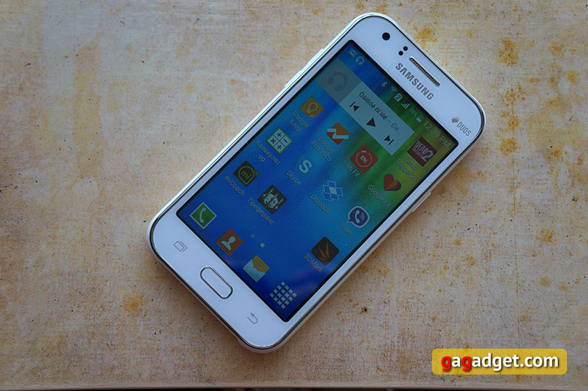 Обзор бюджетного смартфона Samsung Galaxy J1