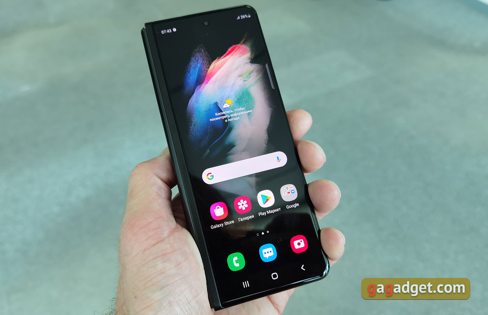 Samsung Galaxy Z Fold3, Galaxy Z Flip3 и другие новинки Galaxy Unpacked 2021 своими глазами-12