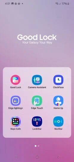 Новий дизайн Good Lock