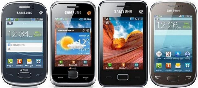 Четверо «рексов» из ларца: двухсимники Samsung серии REX Четверо «рексов» из ларца: двухсимники Samsung серии REX