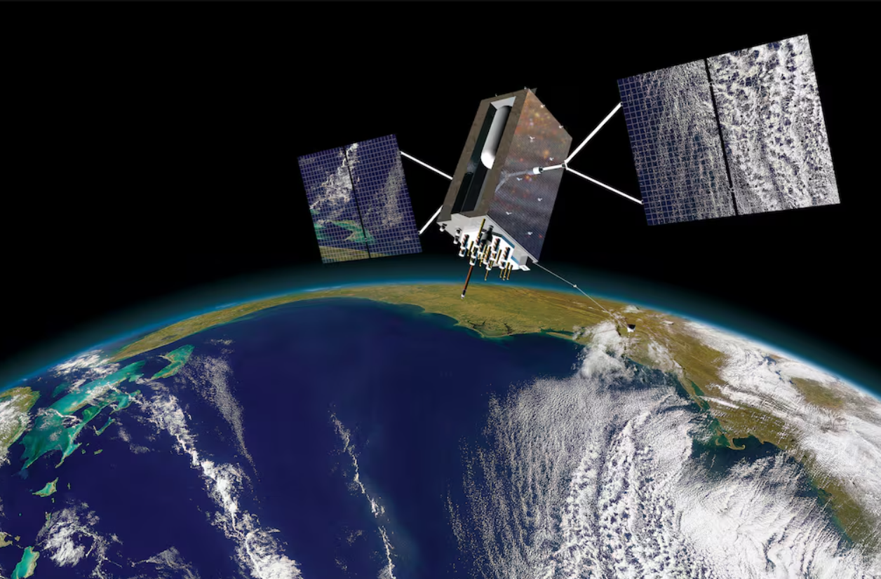 GPS III satellite developed by Lockheed Martin